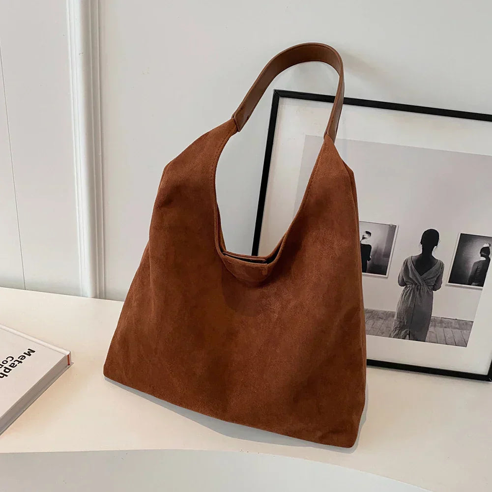 Yara | Suede Tote Bag